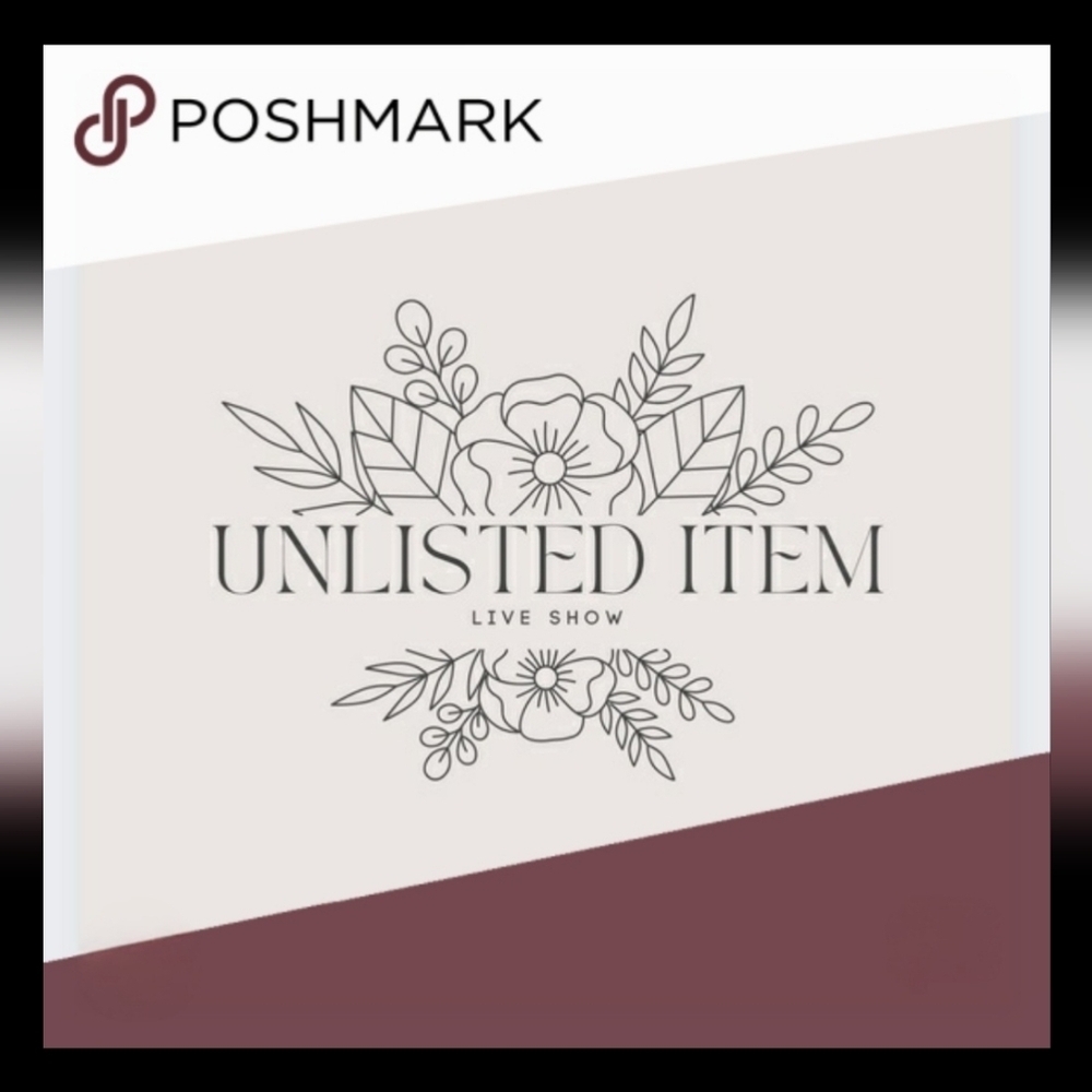 UNLISTED ITEM - POSHMARK SHOWS LIVE - Picture 2 of 4